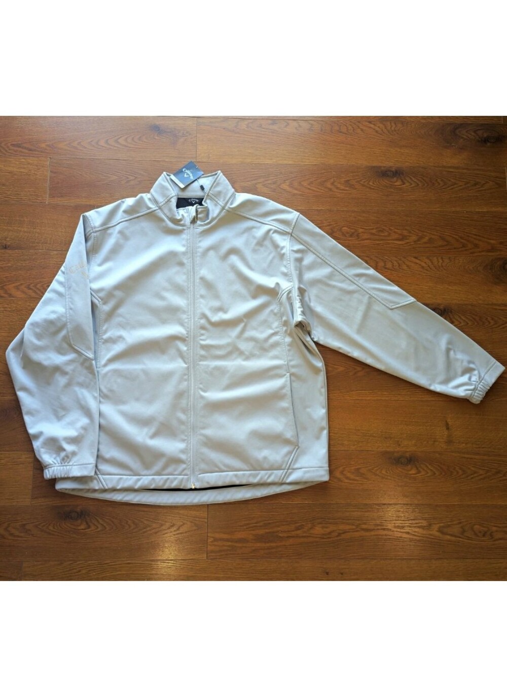 Callaway Full Zip Golf Jacket Grey Mens XL NWT